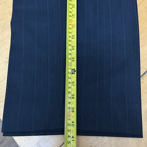 Dario Di Napoli 100% Wool and Cashmere 2 Pieces Suit, Striped Black Color. - Picture 16 of 16